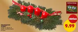 PENNY Adventsgesteck in Reihe Angebot