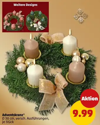 PENNY Adventskranz Angebot