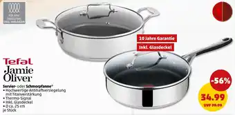 PENNY Tefal Jamie Oliver Servier- oder Schmorpfanne Angebot