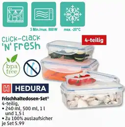 PENNY HEDURA Frischhaltedosen-Set Angebot