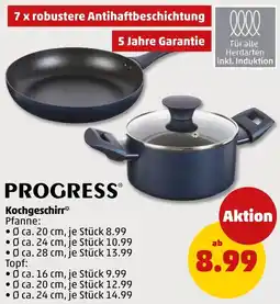 PENNY PROGRESS Kochgeschirr Angebot