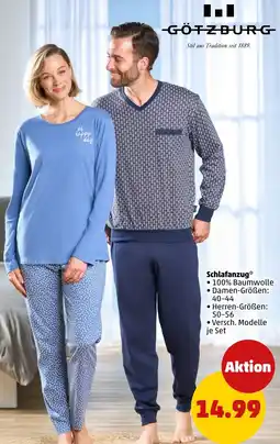 PENNY GÖTZBURG Schlafanzug Angebot