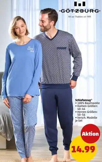 PENNY GÖTZBURG Schlafanzug Angebot