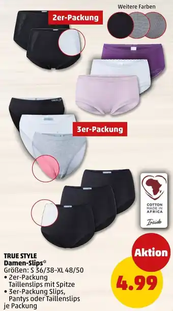 PENNY TRUE STYLE Damen-Slips Angebot