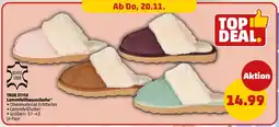 PENNY TRUE STYLE Lammfellhausschuhe Angebot