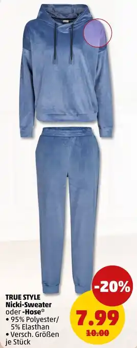 PENNY TRUE STYLE Nicki-Sweater oder Hose Angebot