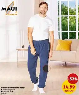 PENNY MAUI Herren-Thermofleece-Hose Angebot