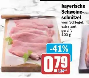 AEZ bayerische Schweine- schnitzel Angebot