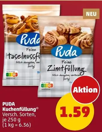 PENNY PUDA Kuchenfüllung Angebot