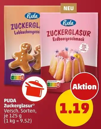 PENNY PUDA Zuckerglasur Angebot