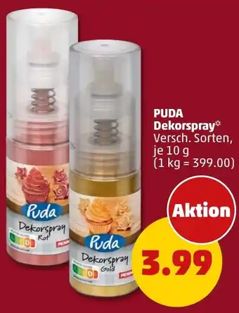 PENNY PUDA Dekorspray Angebot