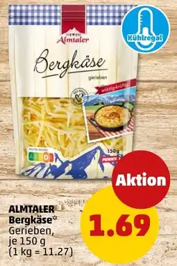 PENNY ALMTALER Bergkäse Angebot