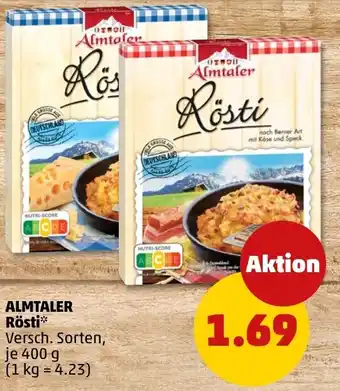PENNY ALMTALER Rösti Angebot