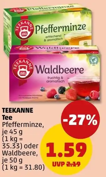 PENNY TEEKANNE Tee Angebot