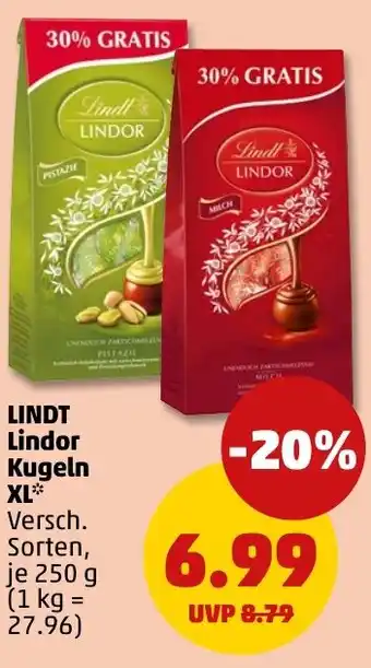 PENNY LINDT Lindor Kugeln XL Angebot
