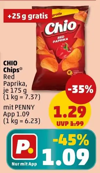PENNY CHIO Chips Angebot