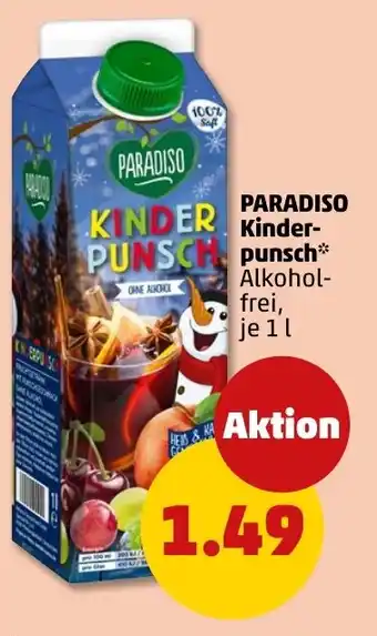 PENNY PARADISO Kinder punsch Angebot