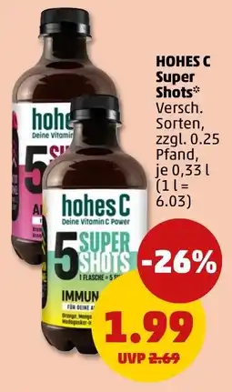 PENNY HOHES C Super Shots Angebot