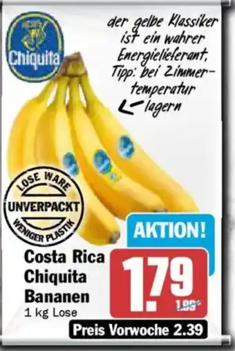 AEZ Costa Rica Chiquita Bananen Angebot