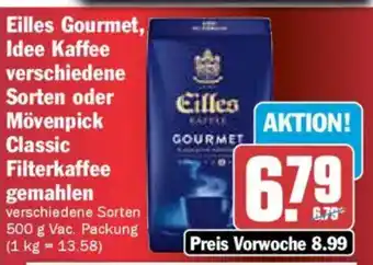 AEZ Eilles Gourmet, Idee Kaffee oder Mövenpick Classic Filterkaffee gemahlen Angebot
