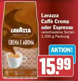 AEZ Lavazza Caffè Crema oder Espresso Angebot