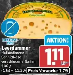 AEZ Leerdammer Holländischer Schnittkäse Angebot