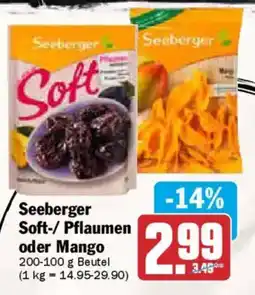 AEZ Seeberger Soft-/ Pflaumen oder Mango Angebot