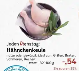 AEZ Jeden Dienstag Hähnchenkeule Angebot