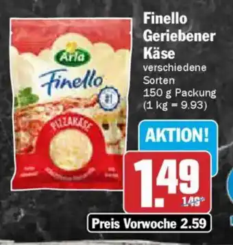 AEZ Finello Geriebener Käse Angebot