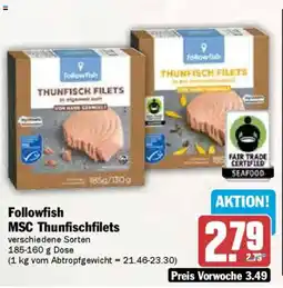 AEZ Followfish MSC Thunfischfilets Angebot