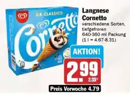 AEZ Langnese Cornetto Angebot