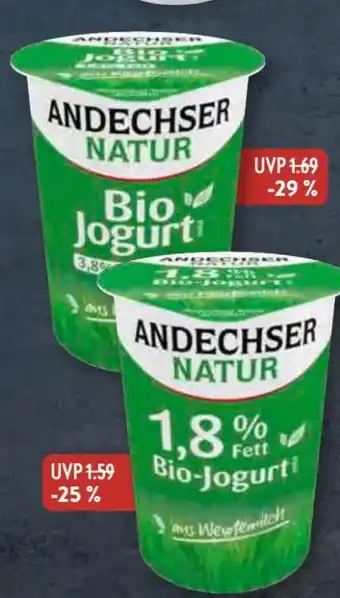 Aldi Süd Andechser Natur Bio-Joghurt Mild Angebot