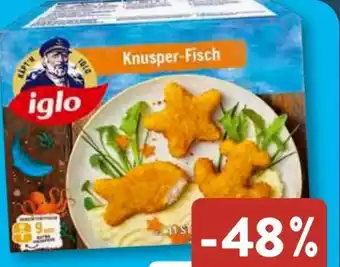 Aldi Süd Iglo Knusper-Fisch Angebot