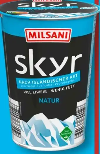 Aldi Süd Milsani Skyr Natur Angebot
