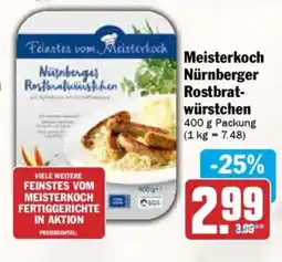 AEZ Meisterkoch Nürnberger Rostbrat- würstchen Angebot
