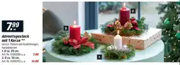 toom Baumarkt Adventsgesteck mit 1 Kerze Angebot
