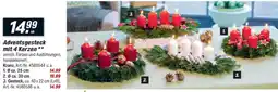 toom Baumarkt Adventsgesteck mit 4 Kerzen Angebot