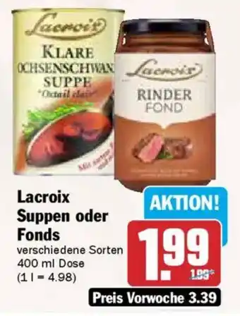 AEZ Lacroix Suppen oder Fonds Angebot