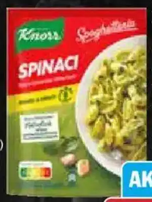 AEZ Knorr Spaghetteria, Veggie oder Activ- Gerichte Angebot