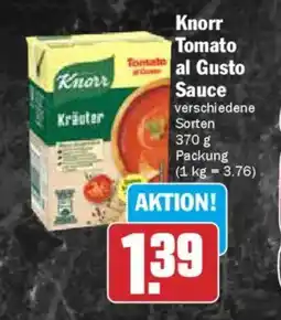 AEZ Knorr Tomato al Gusto Sauce Angebot
