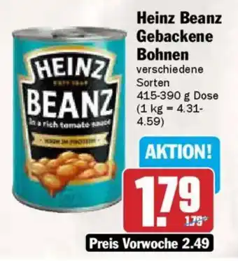 AEZ Heinz Beanz Gebackene Bohnen Angebot