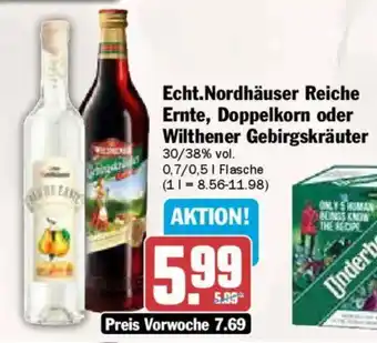AEZ Echt.Nordhäuser Reiche Ernte, Doppelkorn oder Wilthener Gebirgskräuter Angebot