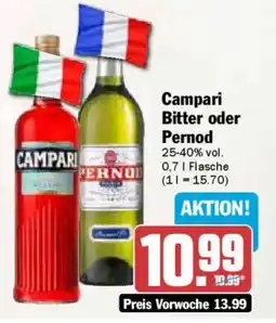 AEZ Campari Bitter oder Pernod Angebot