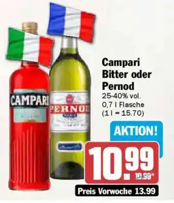 AEZ Campari Bitter oder Pernod Angebot