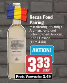 AEZ Recas Food Pairing Angebot