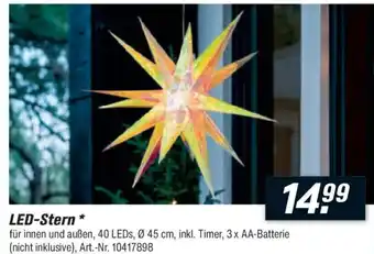 toom Baumarkt LED-Stern Angebot