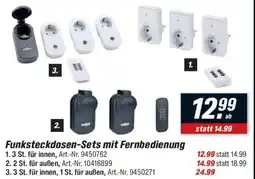 toom Baumarkt Funksteckdosen-Sets mit Fernbedienung Angebot