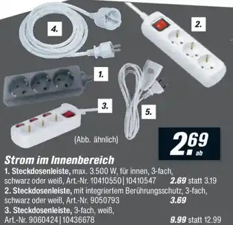 toom Baumarkt Strom im Innenbereich Angebot