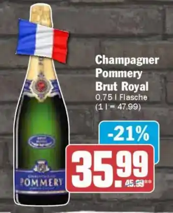 AEZ Champagner Pommery Brut Royal Angebot