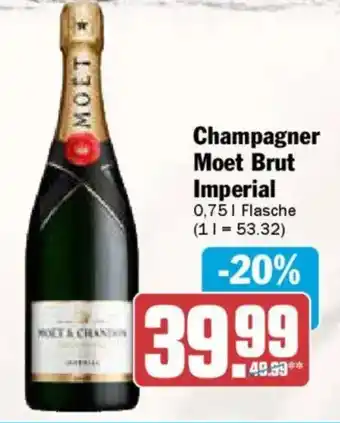 AEZ Champagner Moet Brut Imperial Angebot